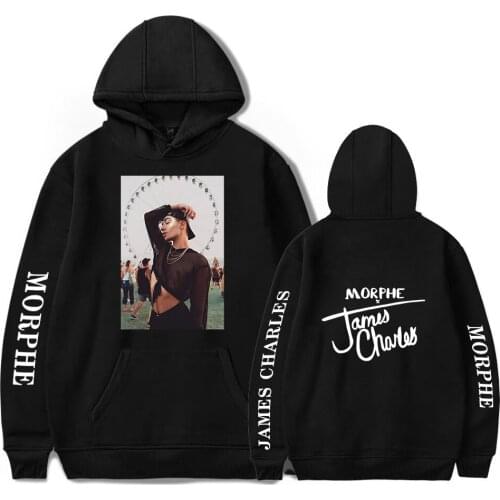 2021 James Charles Hoodie Celebrity Makeup Artist Hoodies Cotton Sweatshirt Men Women College Stylish Harajuku Hoodies Tops