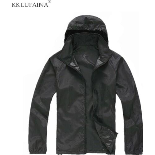 New Mens Quick Dry Skin Jackets Women Coats Ultra-Light Casual Windbreaker Waterproof Windproof Brand Clothing