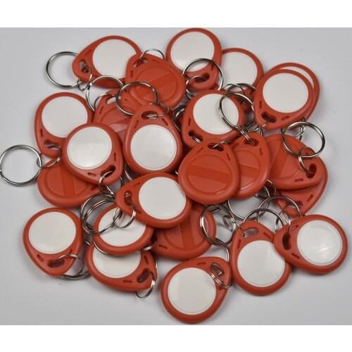 50pcs T5577 EM4305 Copy Rewritable Writable Rewrite Duplicate RFID Tag Can Copy EM4100 125khz card Proximity Token Keyfobs
