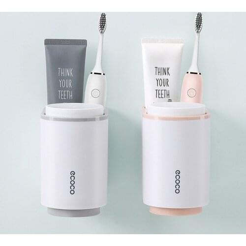 Bathroom automatic toothpaste dispenser Toothpaste squeezer Wall Mounted Toothbrush holder Bathroom accessories set