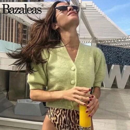 Bazaleas Women's Short Cardigans