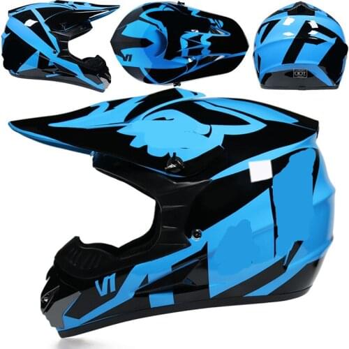 DOT Children Cascos Para Moto Motocross Motorbike Atv Dirt Bike Full Face New Racing Off-road Motorcycle Helmet Capacete