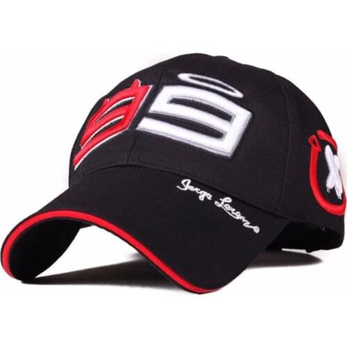 Moto Gp 99 Jorge Lorenzo Hats For Men Racing Cap Cotton Brand Motorcycle Racing Baseball Caps Car Sun Snapback Black Hats