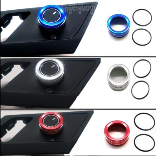 Rearview Mirror Adjustment Knob Button Switch Covers Internal Decoration Fit For VW Volkswagen Golf mk7 Polo 2015-2019