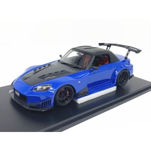 Onemodel 1:18 Honda S2000 Js Racing JDM Modified Wide Body Collection Edition Resin Metal Diecast Model Race Car Kids Toys