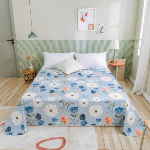 2020 new products 40 count cotton Bed cover Fitted Sheet Pillowcases 2/3 pcs Reactive Print Luxury Bedding