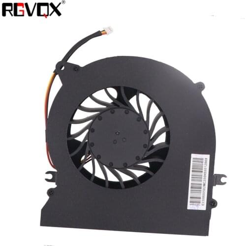 New and Original CPU fan for MSI GT72 GT72S GT72VR 6QD 6RD MS-1781 MS-17 CPU cooling fan cooler PABD19735BM 3pin 0.65A 12VDC