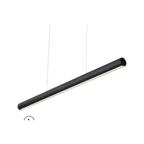 Modern restaurant led chandeliers very simple cylindrical personality creative office chandeliers led strip lamp living room lam