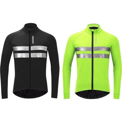 Premium Sports Winter Cycling Jacket, Windproof Water Splash Resistant Thermal