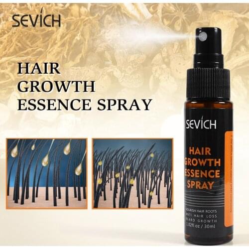 Sevich Ginger Fast Hair Growth Spray Anti Preventing Hair Loss Liquid Damaged Hair Repair Growing Spray Anti-Loss Hair Treatment