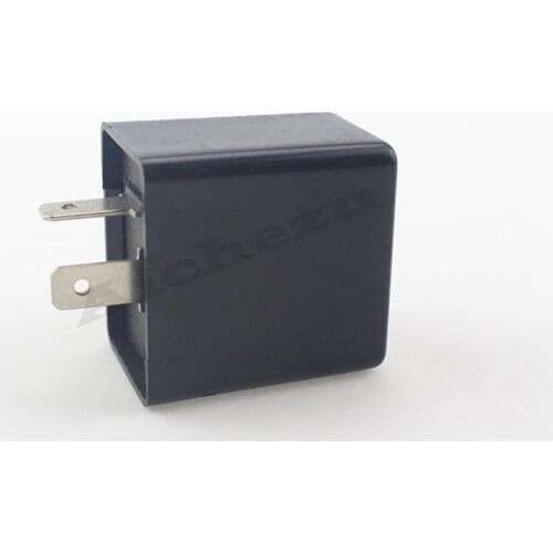 ACZ Motorcycle Universal 12V 2 Pin Adjustable Frequency Relay Turn Signal Light LED Flasher Blinker Relay LED Indicator Light
