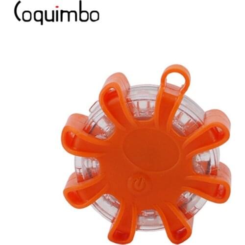 Coquimbo LED Road Flare Red LED Safety Flare Flashlight Magnet Flashing Warning Night Lights Roadside Emergency Flares For Car