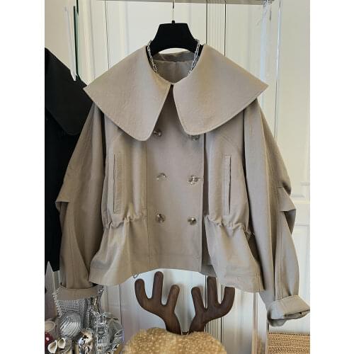 XFPV Women's Short Trench Coats