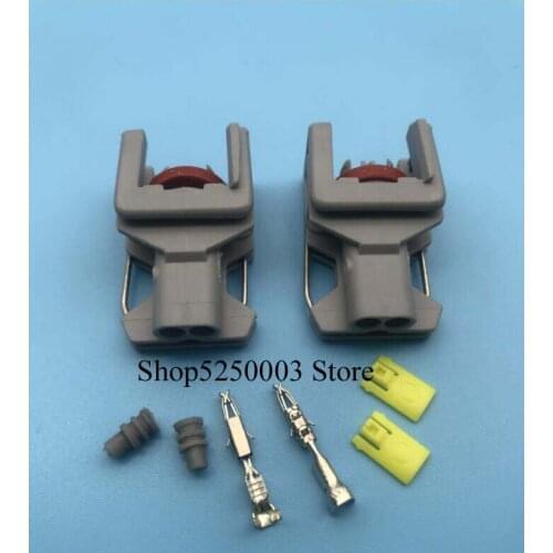 10 pcs 2 Pin Auto Sealed fuel injector Plug 10811963 automotive connector FCI 240PC024S8014
