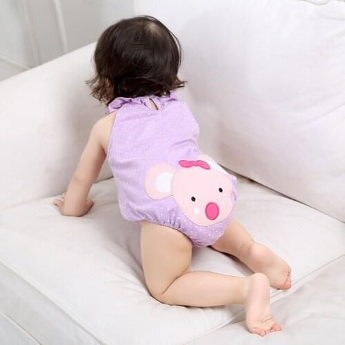 2019 New Baby Girls Jumpsuits & Baby Bodysuits Cotton Newborn Wholesale Sleeveless Baby Girl Clothing Bodysuits Body for Newborn