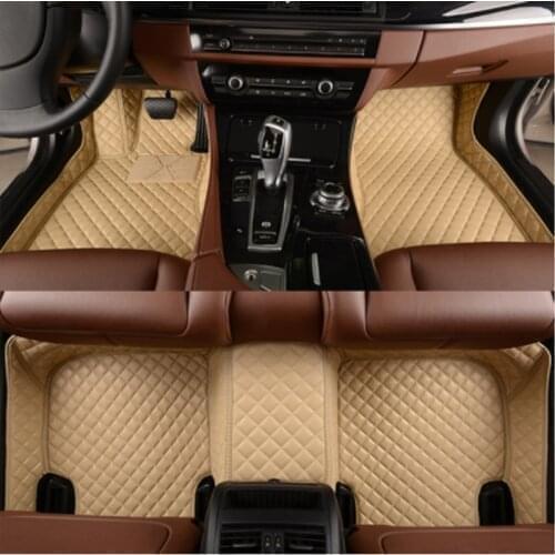 WLMWL Custom leather car mat for Infiniti all models FX EX JX G M QX50 QX56 QX80 QX70 Q70L QX50 QX60 Q50 auto accessories