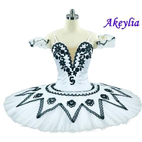 White Black Doll Professional Ballet Tutu Women Child Ballerina Competiton YAGP Stage Tutus dancewear performance kids