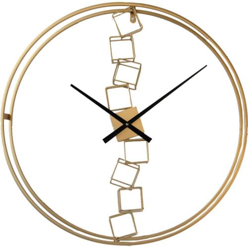 Large Metal Wall Clock 3d Creative Nordic Clocks Wall Home Decor Living Room Modern Silent Industrial Decor Watch Gift FZ956