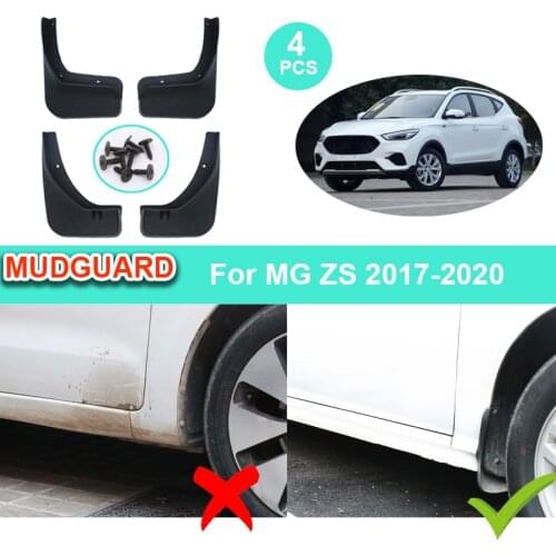 Mudflap For MG ZS Sedan Saloon 2017 2018 2019 2020 2021 Car Mudguards Fender Mud Flaps Splash Guards Car Accessories Protector