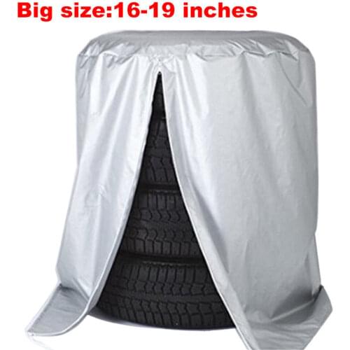S/L Car Spare Tyre Cover Tire Storage Bag Garage Tire Case Auto Vehicle Automobile Tire Accessories wheel protector Car-covers