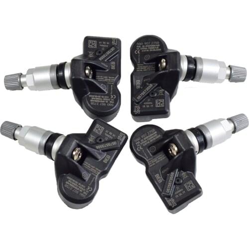 4Pcs TPMS Sensor 5Q0907275B 433MHz Tire Pressure Sensor For Audi Q7 Q5 Q3 TT A8 A7 A6 A3 R8 RS3 RS4 RS5 SQ5 SQ7 Skoda Kodiaq VW