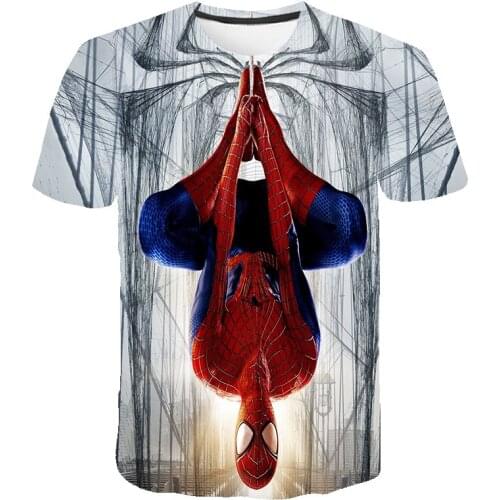 2021 New Movie Spider Hero Far From Home T Shirt Men/Women 3D Short Sleeve Summer Shirt Fashion Compression T-Shirt Tops Tees