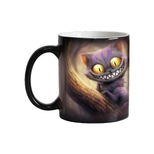 Creative 3d Cartoon Ceramic Mug Magic Color Change Cups Office Coffee Mugs Funny Tumbler Cups And Mugs Teacup Home Decoration