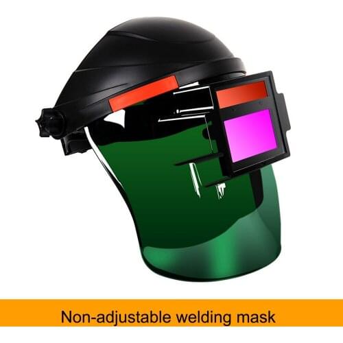 Head-Mounted Welding Mask Protective Helmet Anti-Fall Soft Plastic Argon Arc Welding Mask Welder Resistance Shield Display New