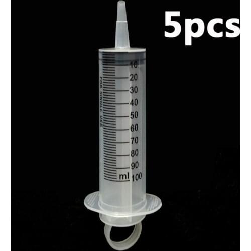 New Reusable Large Big Plastic Hydroponics Nutrient Measuring Syringe20 60 100 150 200 250 300 350 500MLML
