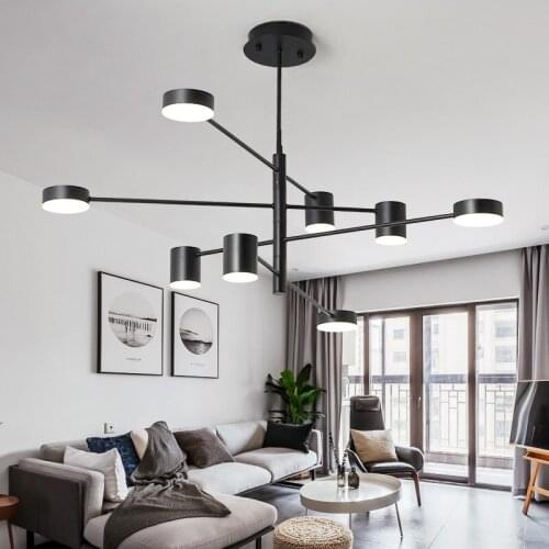 New Nordic lighting living room chandelier simple modern creative personality bedroom lamp designer lighting