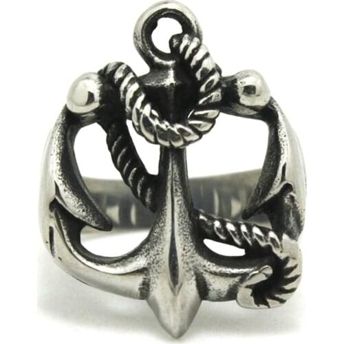 New Arrival Popular Anchors Ring Top Quality 316L Stainless Steel