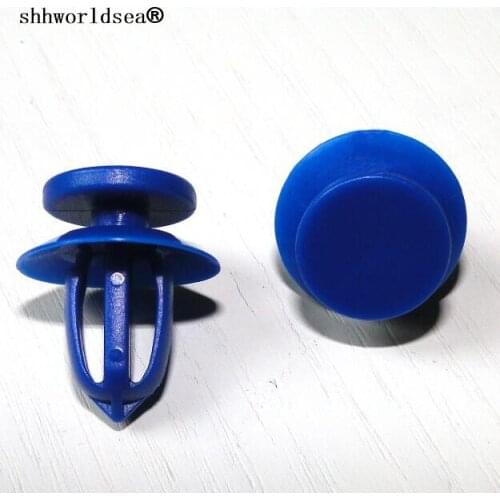 Shhworldsea 100pcs auto clip and fasteners Door Trim Panel Retaining Clip for GM 13252118 for Opel 7231991