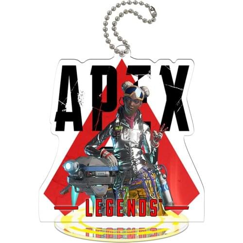 Height 9cm Apex legends Anime Action Figure Toy Acrylic Keychain Decorative Ornaments