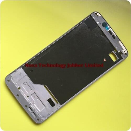 Wyieno LCD Display Frame For ZTE Axon 7 A2017 A2017U A2017G Middle Frame Bezel Housing Cover Front A Board + tracking