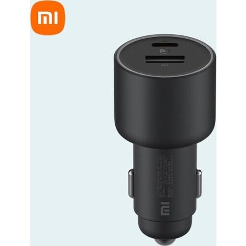 100% Original Xiaomi Car Charger Quick Charge 100w / 1A1C USB A Fast Charging Type-C Car charger For Xiaomi iPhone Samsung etc