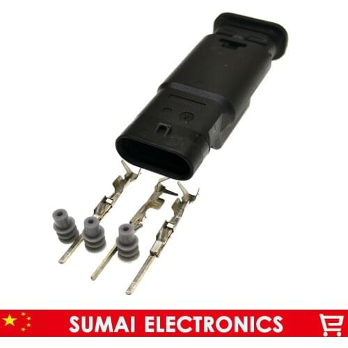 AMP/TE male 872-658-521 3Pin reversing radar probe / electric eye plug connector for VW,Audi,BMW etc.3 Pin