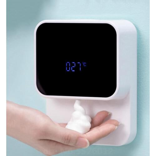 Youpin Automatic Induction Foaming Hand Washer LED Display Screen Household Washing Machine Infrared Sensor for BathroomWall