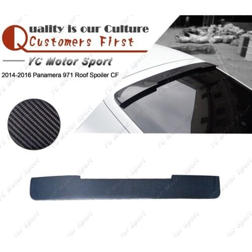 Car Accessories Carbon Fiber Roof Spoiler Fit For 2014-2016 Panamera 971 Roof Spoiler Wing Car-styling