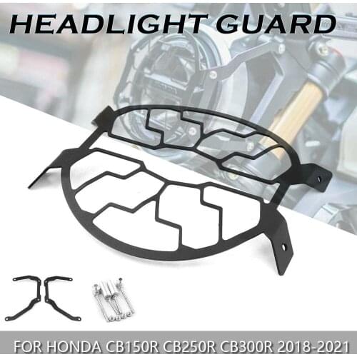 For HONDA CB150R CB250R CB300R Motorcycle Headlight Headlamp Grille Headlight Grille Guard Cover Protector