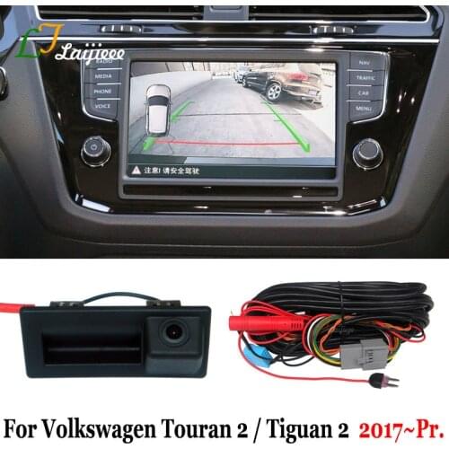For Volkswagen Touran 2 II 5T Tiguan 2 II 5N 2017 2018 2019 2020 2021 OEM Screen Plug & Play Rear View Reverse Parking Camera