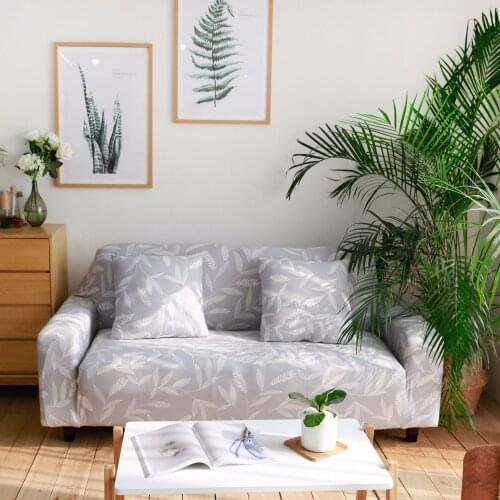 Elastic Spandex Sofa Cover Tight Wrap All-inclusive Couch Covers for Living Room Sectional Sofa Cover Love Seat Patio Furniture