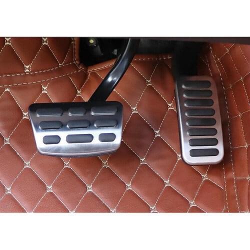 STYO Stainless Car ATpedal Cover for Hyundai Elantra 2021 2022 Brake Gas pedal