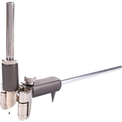 Wood Marking Gauge Dual Purpose Woodworking Scriber Sliding Straight/Curved Edge120mm Adjustable Range Multifunction Scribe Tool