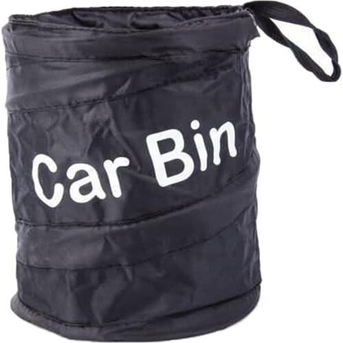 Fashion Waste Basket Trash Can Litter Container Car Auto Garbage Bin Storage Bag