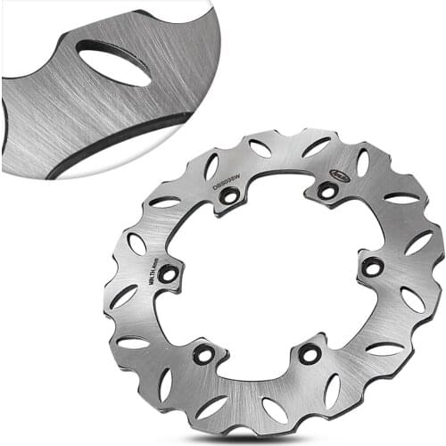 Motorcycle Rear Brake Disc Rotor for Yamaha YZ125 YZ250 YZ360 Rally 1989-1997 & YZ400F 1998-2000 Stainless Steel