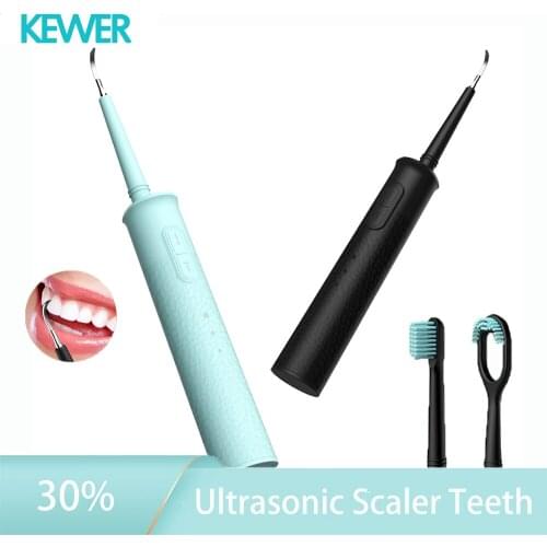 Dental Ultrasonic Scaler Teeth Cleaner Detachable Electric Portable Dental Scaler Tooth Calculus Remover Tooth Stains Tool