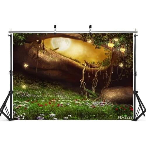 Grass Photography Backdrop for Photo Shoot Props Portrait Child Baby Shower Kids Vinyl Cloth Photo Background Photocall