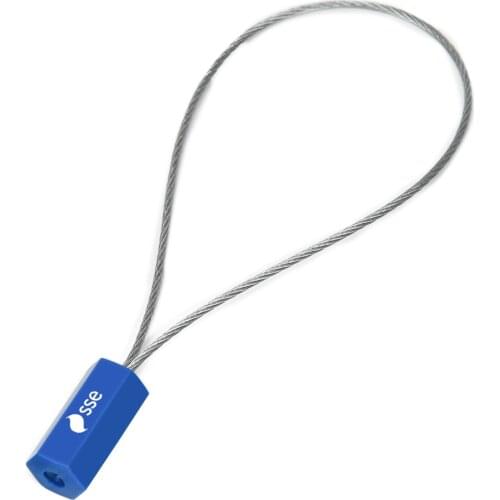 Tamper Proof Security Cable Seals Numbered Security Tags for Trailers, Cargo (Green, Pack of 10pcs)