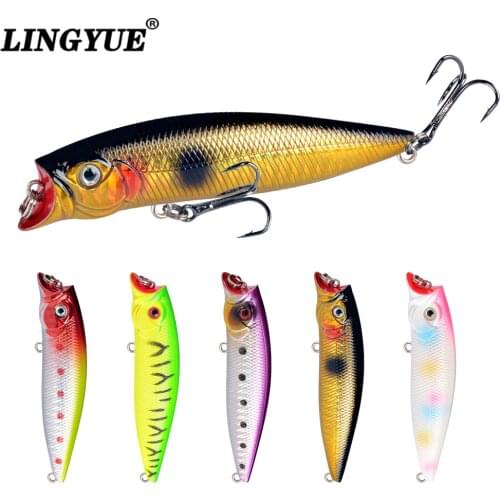 1pcs Hard Popper Fishing Lures Artificial 5 Colors Available 9.2cm/11.5g Hard Baits High Quality Carp Fishing Wobblers Wholesale