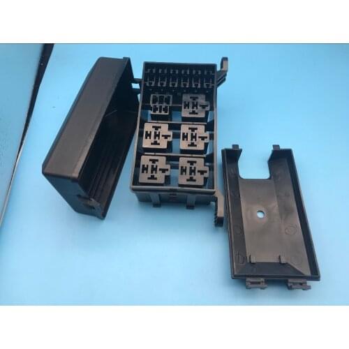 1 set Auto Fuse Box Holder 6 Relay 5 Road The Nacelle Insurance Fuse Socket Box Car Vehicle Truck Toat Circuit Blade